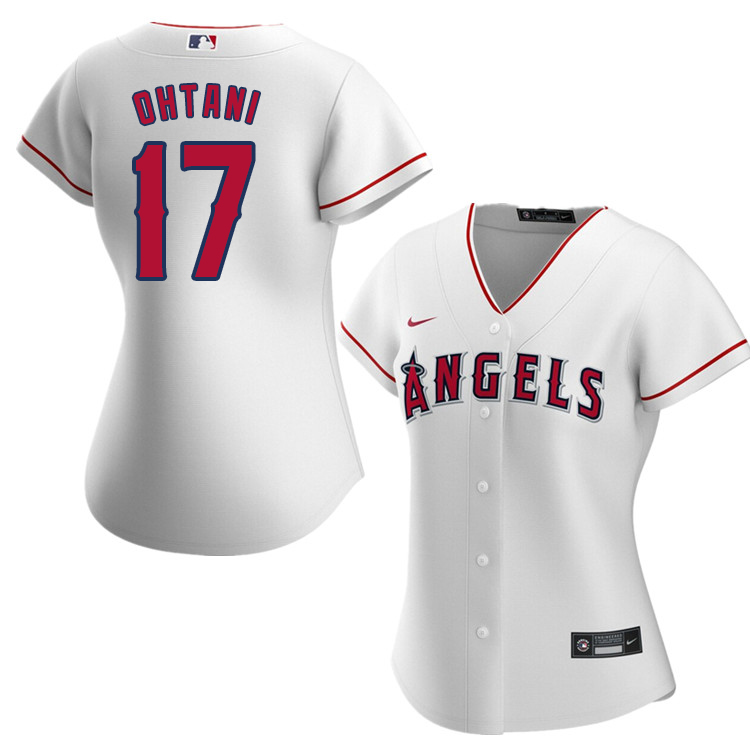 Nike Women #17 Shohei Ohtani Los Angeles Angels Baseball Jerseys Sale-White